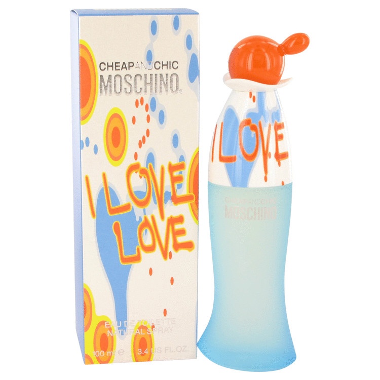 I Love Love by Moschino for Women Eau De Toilette Spray 3.4 oz