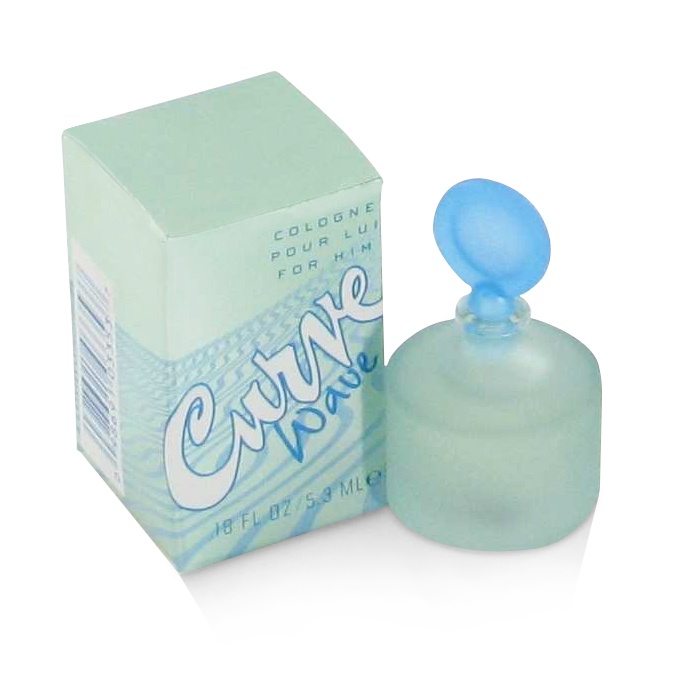 Curve Wave by Liz Claiborne for Men Mini EDT .18 oz