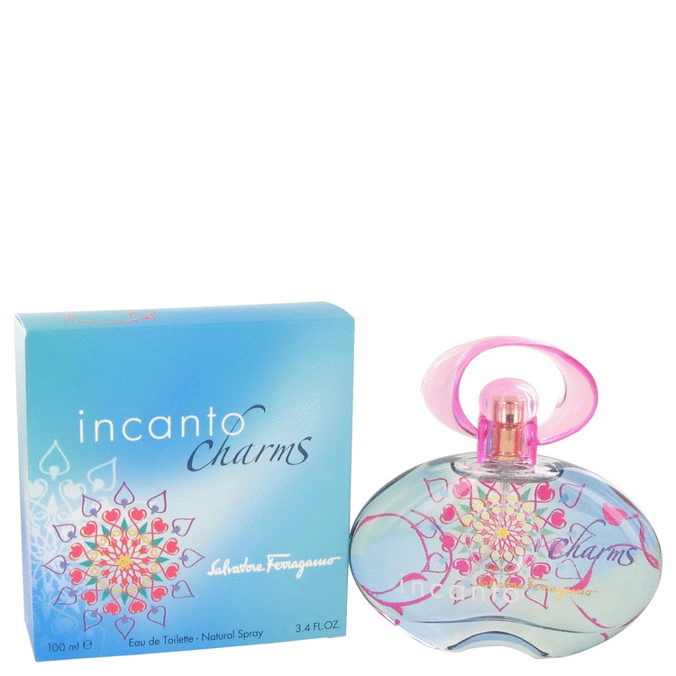 Incanto Charms by Salvatore Ferragamo for Women Eau De Toilette Spray 3.4 oz