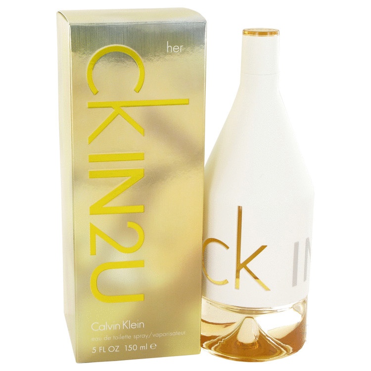 CK In 2U by Calvin Klein for Women Eau De Toilette Spray 5 oz