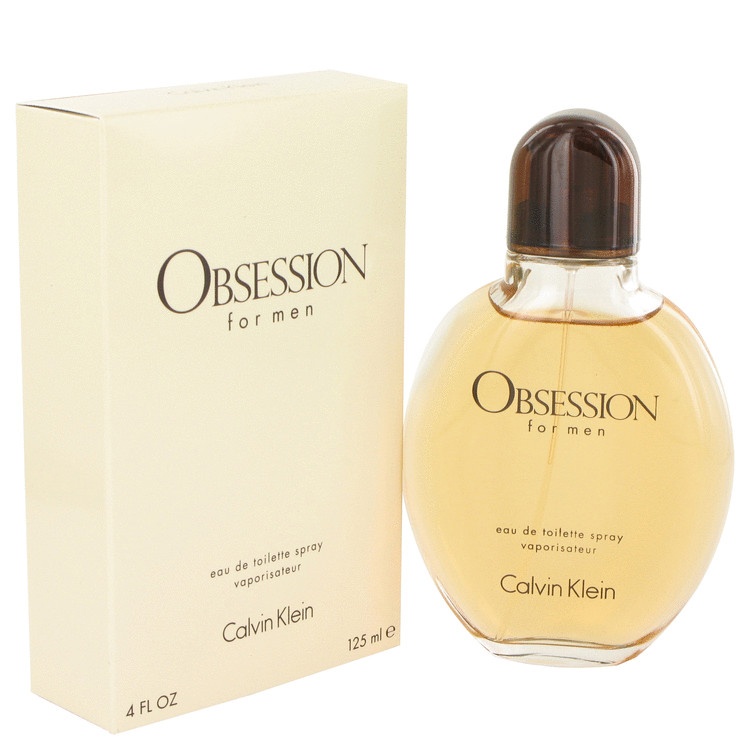 OBSESSION by Calvin Klein for Men Eau De Toilette Spray 4 oz