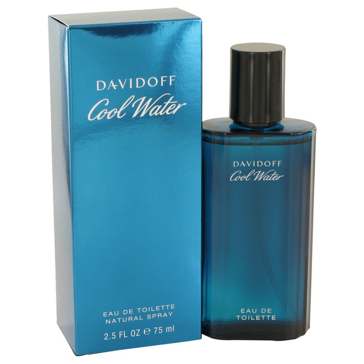 COOL WATER by Davidoff for Men Eau De Toilette Spray 2.5 oz
