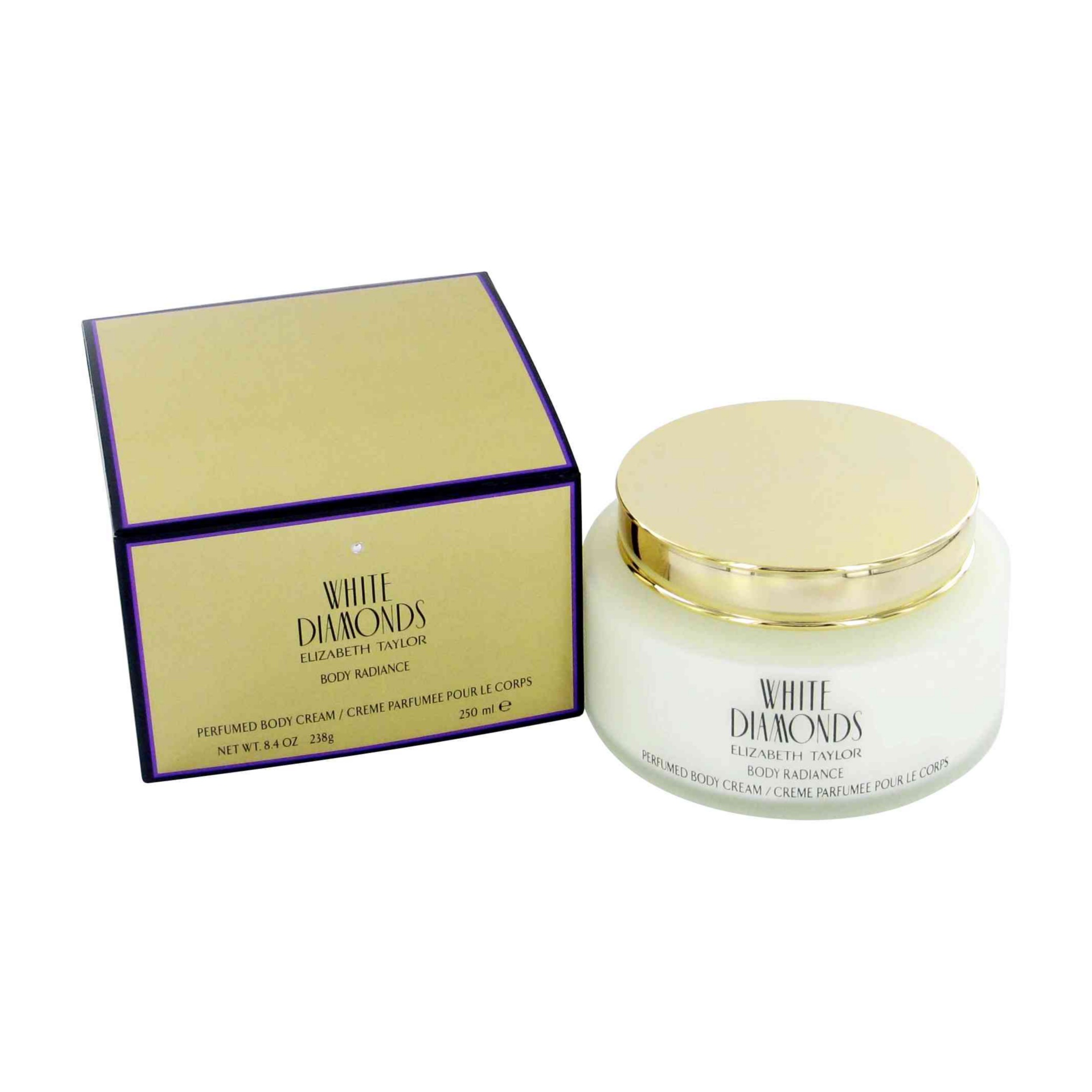 WHITE DIAMONDS by Elizabeth Taylor for Women Body Cream 8.4 oz