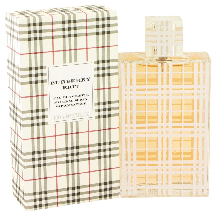 Burberry Brit by Burberrys for Women Eau De Toilette Spray 3.4 oz