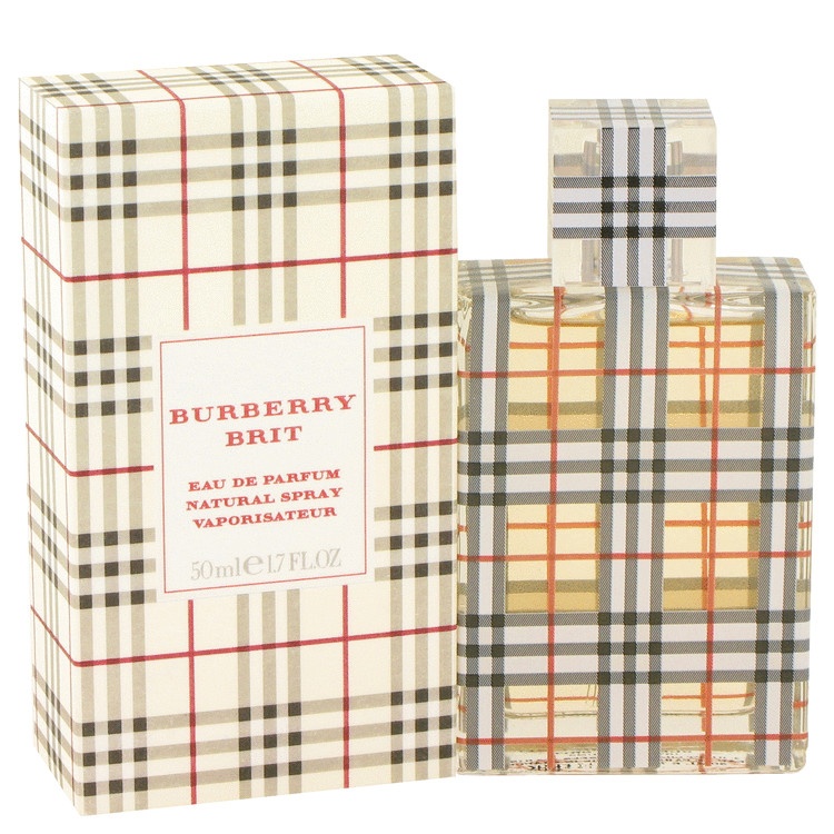Burberry Brit by Burberrys for Women Eau De Parfum Spray 1.7 oz