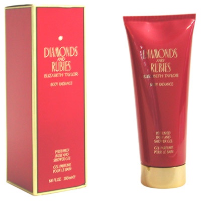 DIAMONDS & RUBIES by Elizabeth Taylor for Women Shower Gel 6.8 oz