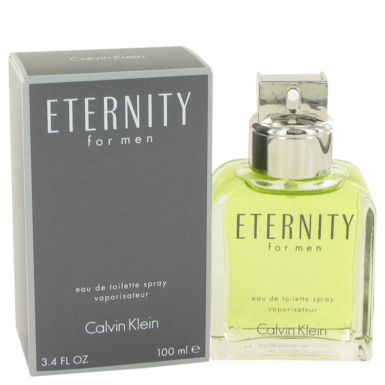 ETERNITY by Calvin Klein for Men Eau De Toilette Spray 3.4 oz