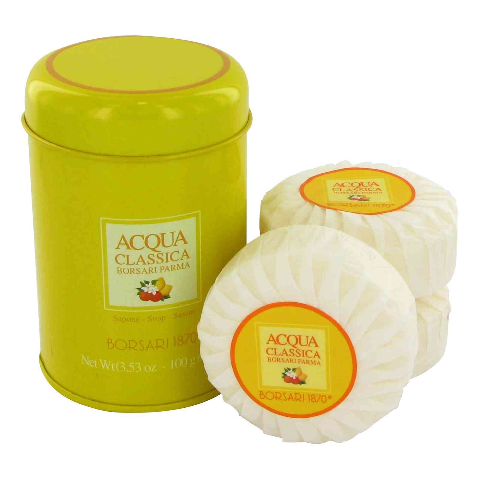 Acqua Classica by Borsari Di Parma for Women Three Soaps 100 g