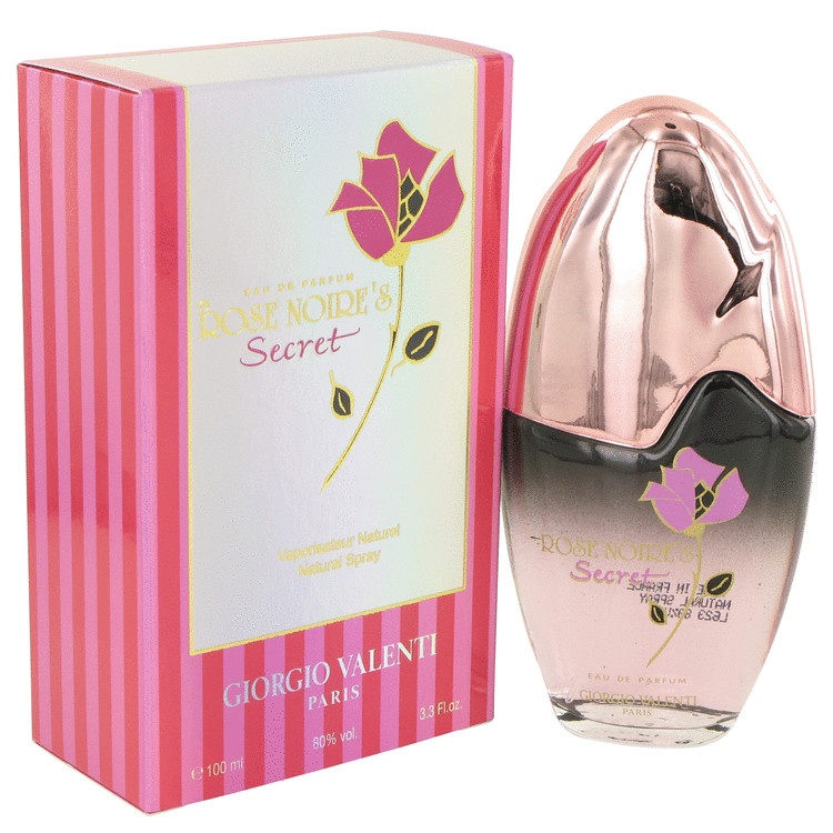 Rose Noire's Secret by Giorgio Valenti for Women Eau De Toilette Spray 3.3 oz