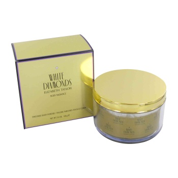 WHITE DIAMONDS by Elizabeth Taylor for Women Dusting Powder Refillable 5.3 oz