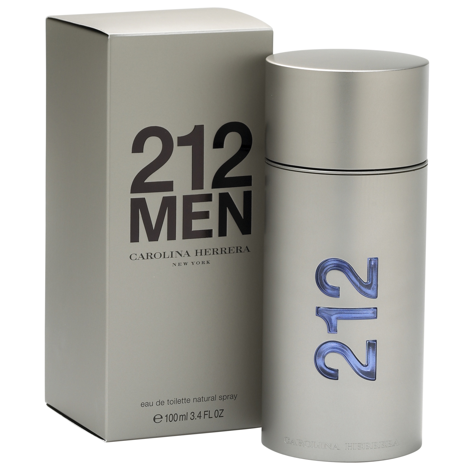 212 by Carolina Herrera for Men Eau De Toilette Spray 3.4 oz
