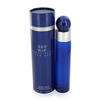 Perry Ellis 360 Blue by Perry Ellis for Men Eau De Toilette Spray 3.4 oz
