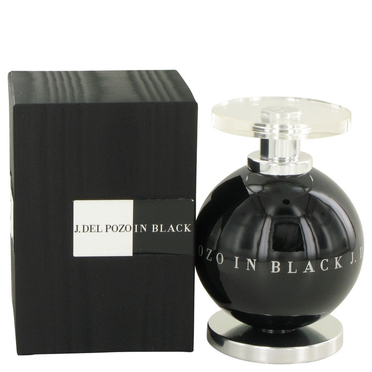 J. Del Pozo in Black by Jesus Del Pozo for Women Eau De Toilette Spray 3.4 oz