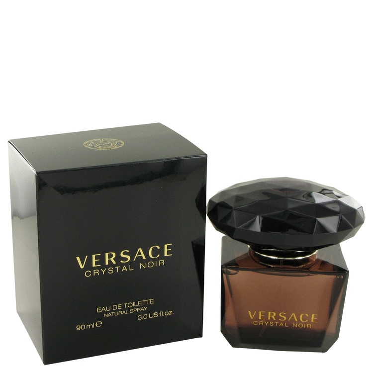Crystal Noir by Versace for Women Eau De Toilette Spray 3 oz