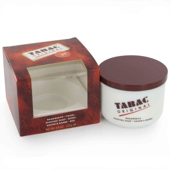 TABAC by Maurer & Wirtz for Men Shaving Soap with Bowl 4.4 oz