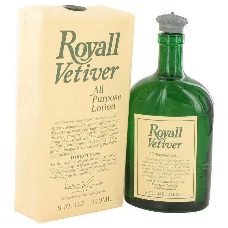 Royall Vetiver by Royall Fragrances for Men All Purpose Lotion 8 oz
