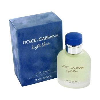 Light Blue by Dolce & Gabbana for Men Eau De Toilette Spray 4.2 oz