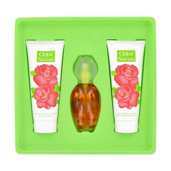 NARCISSE by Chloe for Women Gift Set -- 1.7 oz Eau De Toilette Spray + 3.3 oz...