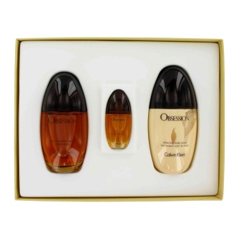 OBSESSION by Calvin Klein for Women Gift Set -- 3.4 oz Eau De Parfum Spray _ ...