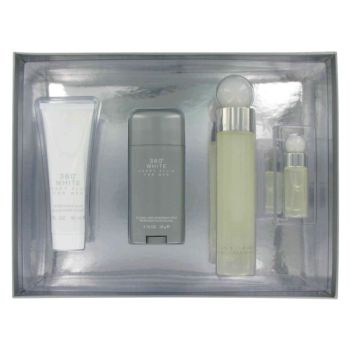 Perry Ellis 360 White by Perry Ellis for Men Gift Set -- 3.4 oz Eau De ...