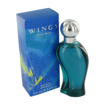 WINGS by Giorgio Beverly Hills for Men After Shave 3.4 oz