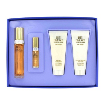 WHITE DIAMONDS by Elizabeth Taylor for Women Gift Set -- 1.7 oz Eau De ...