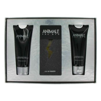 ANIMALE by Animale for Men Gift Set -- 3.3 oz Eau De Toilette Spray _ 3.4 oz ...