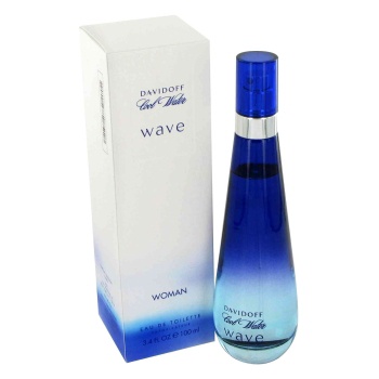 Cool Water Wave by Davidoff for Women Eau De Toilette Spray 1.7 oz