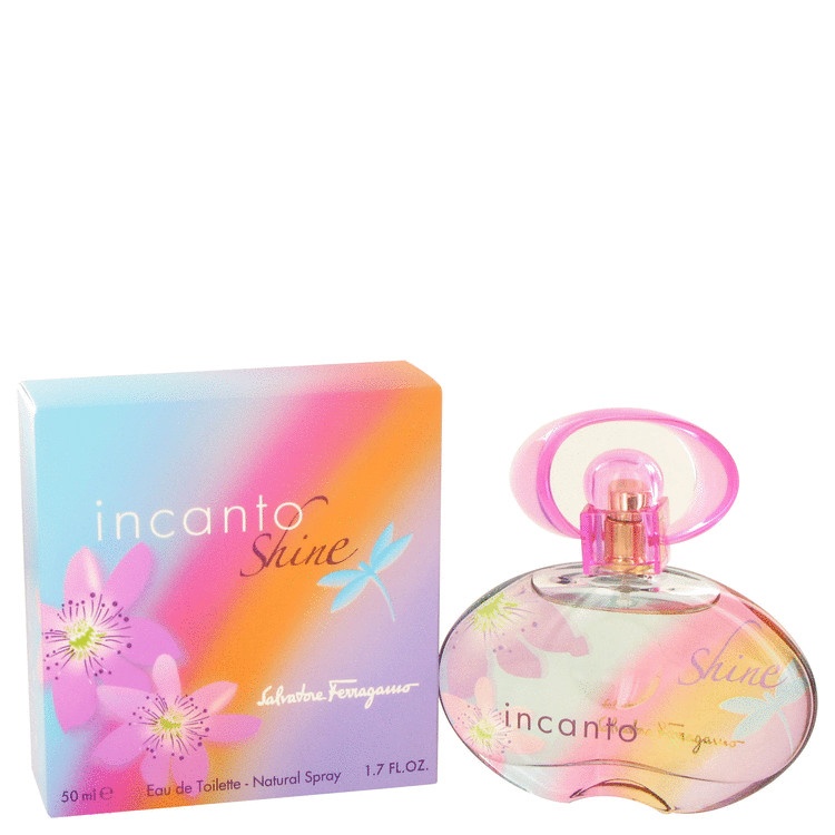 Incanto Shine by Salvatore Ferragamo for Women Eau De Toilette Spray 1.7 oz
