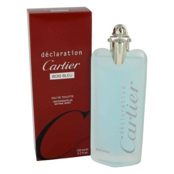 Declaration Bois Bleu by Cartier for Men Eau De Toilette Spray 3.3 oz