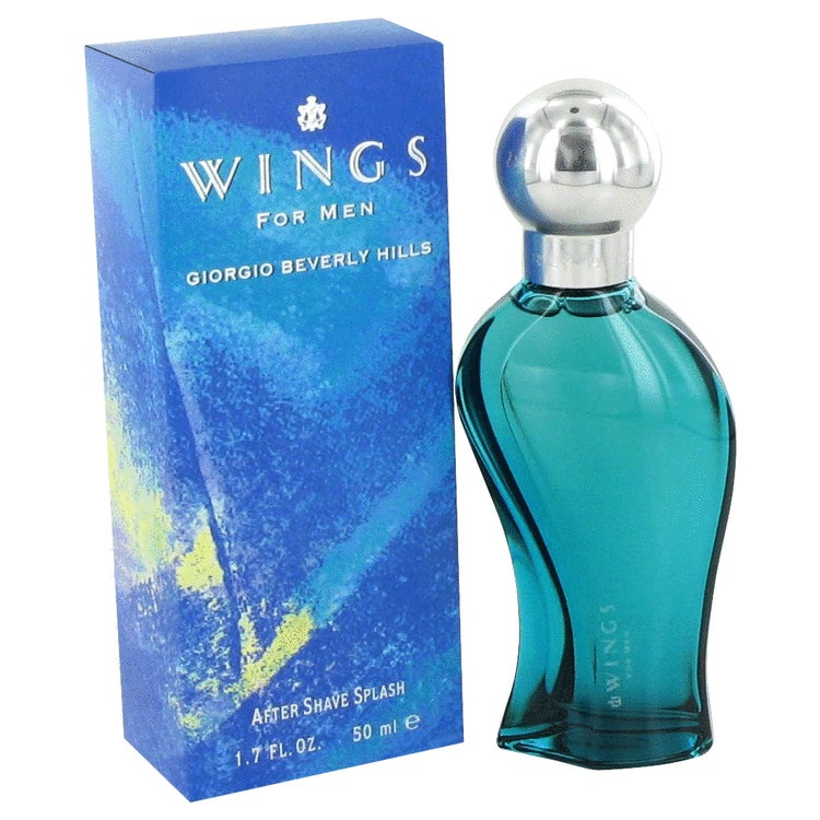 WINGS by Giorgio Beverly Hills for Men After Shave 1.7 oz
