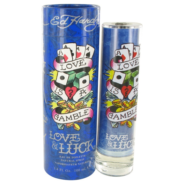 Love & Luck by Christian Audigier for Men Eau De Toilette Spray 3.4 oz