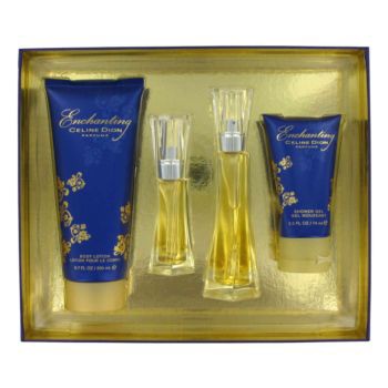 Enchanting by Celine Dion for Women Gift Set -- 1 oz Eau De Toilette Spray + ...