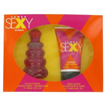 SAMBA SEXY by Perfumers Workshop for Women Gift Set -- 3.4 oz Eau De Toilette...