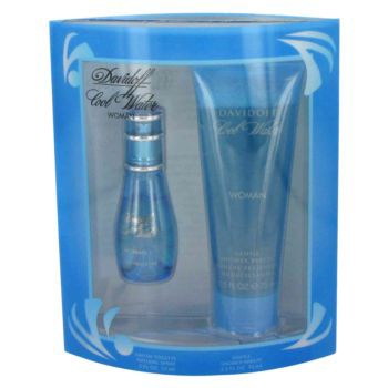COOL WATER by Davidoff for Women Gift Set -- .5 oz Eau De Toilette Spray + ...