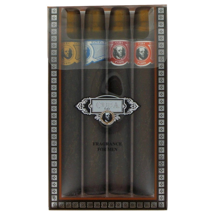 CUBA SET by Fragluxe for Men Gift Set -- Cuba Variety Set includes All Four ...