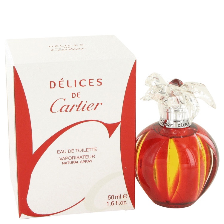Delices De Cartier by Cartier for Women Eau De Toilette Spray 1.6 oz