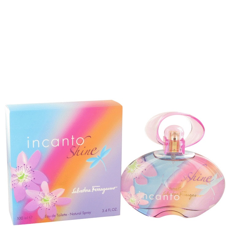 Incanto Shine by Salvatore Ferragamo for Women Eau De Toilette Spray 3.4 oz
