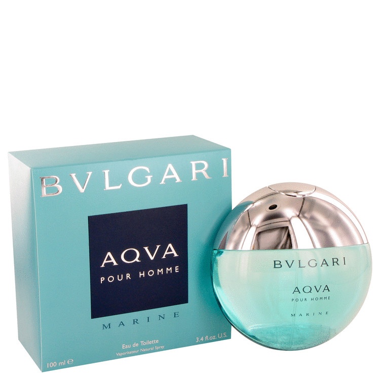 Bvlgari Aqua Marine by Bvlgari for Men Eau De Toilette Spray 3.4 oz