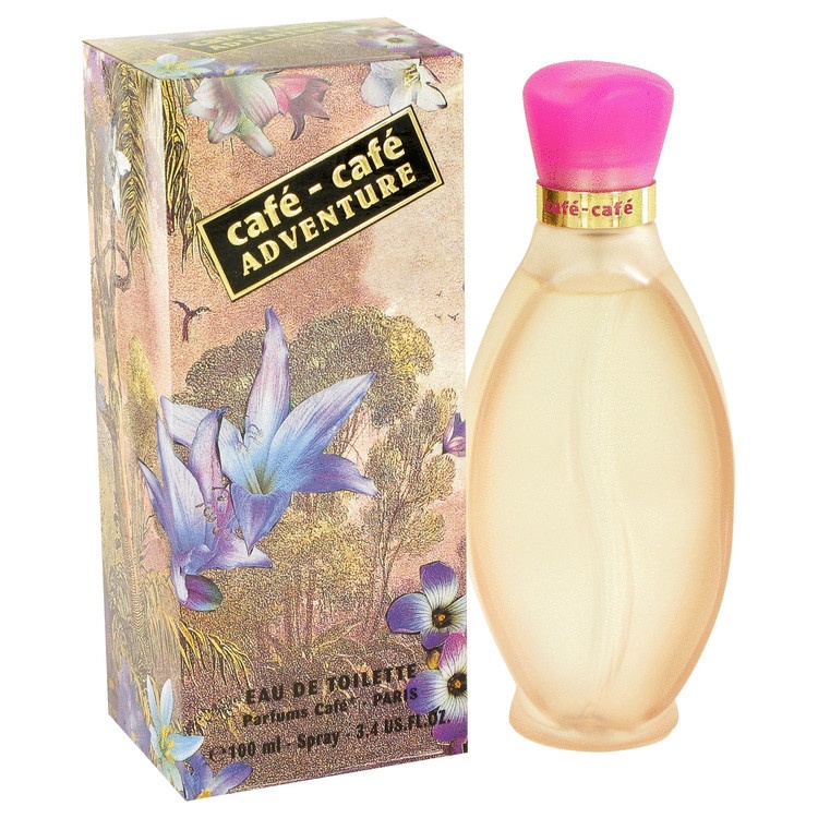 CafΘ Adventure by Cofinluxe for Women Eau De Toilette Spray 3.4 oz