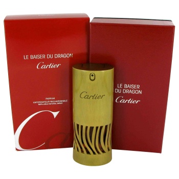 Le Baiser Du Dragon by Cartier for Women Pure Perfume Refillable 1.6 oz