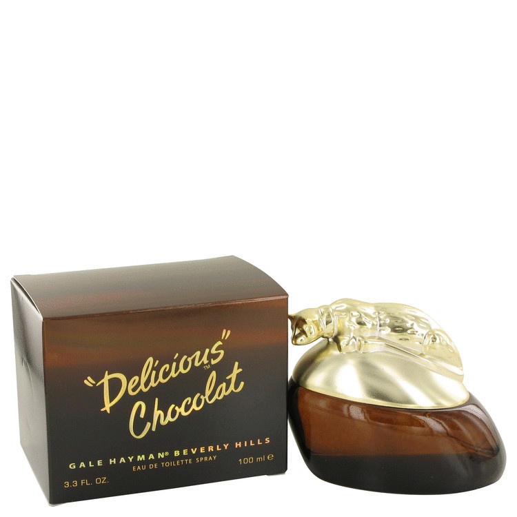 Delicious Chocolat by Gale Hayman for Men Eau De Toilette Spray 3.3 oz