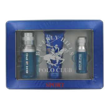 BEVERLY HILLS POLO CLUB Sport by Beverly Hills for Men Gift Set -- 1.7 oz Eau...