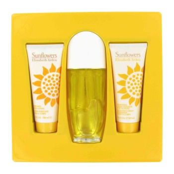 SUNFLOWERS by Elizabeth Arden for Women Gift Set -- 3.3 oz Eau De Toilette ...