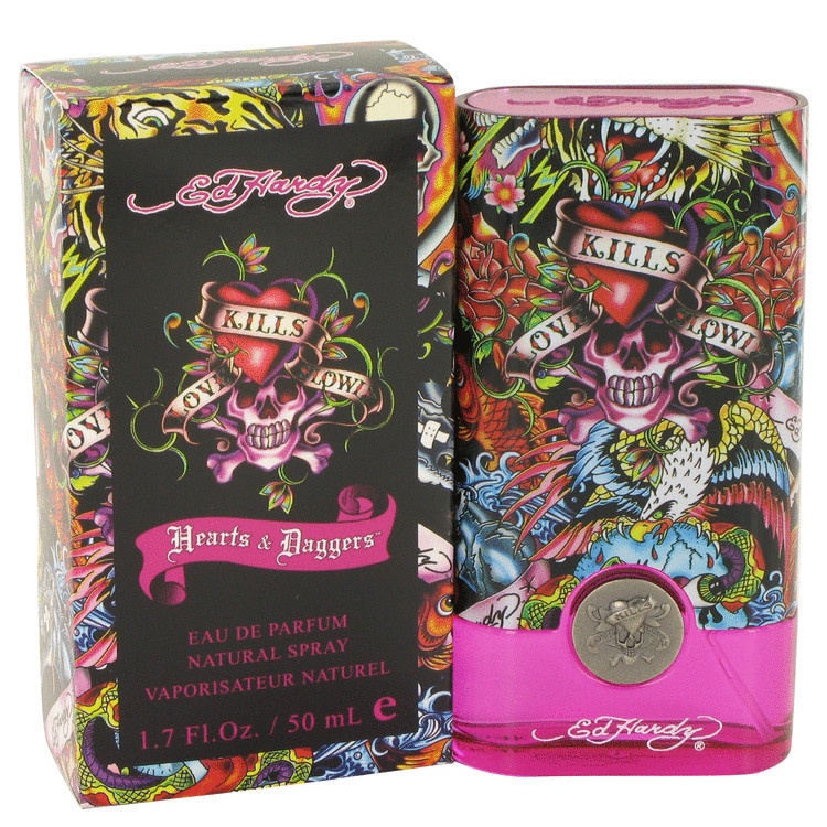 Ed Hardy Hearts & Daggers by Ed Hardy for Women Eau De Parfum Spray 1.7 oz