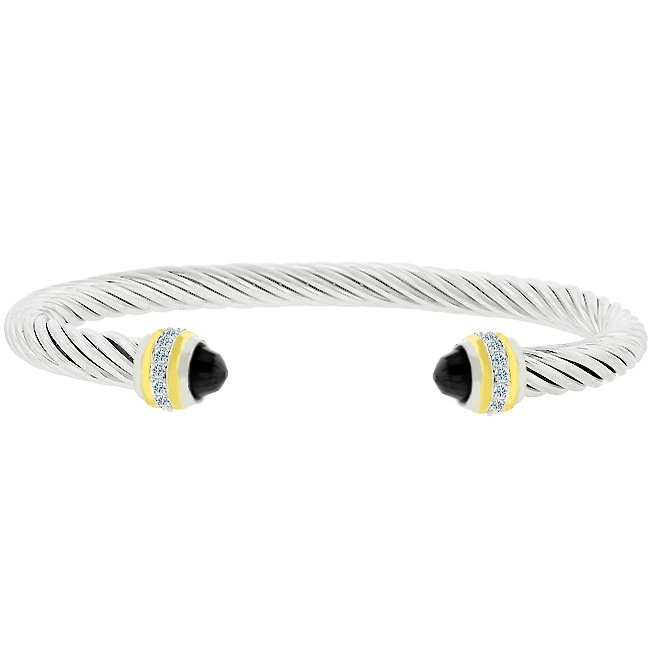 Tutone Crystal Bracelet(Women s)