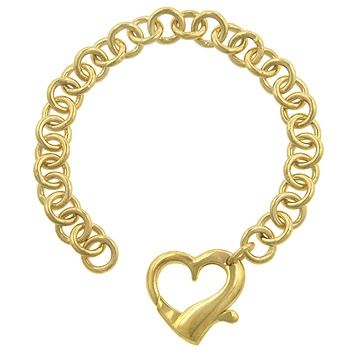 Gold Electroplate Tailored Bracelet(Women s)