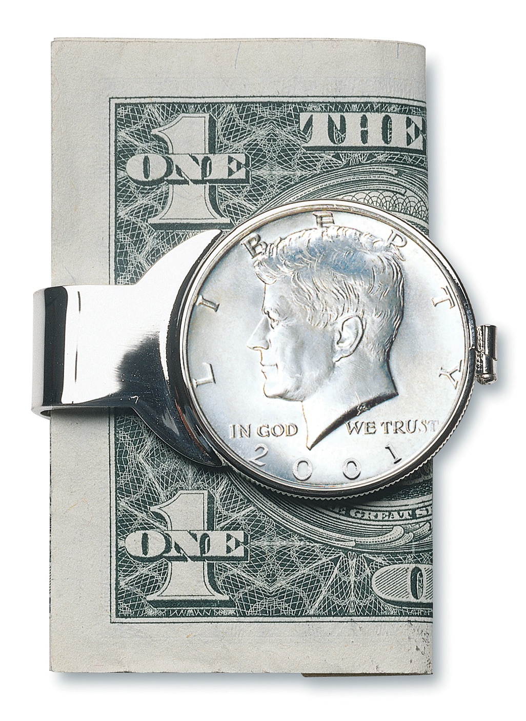 JFK Half Dollar Money Clip