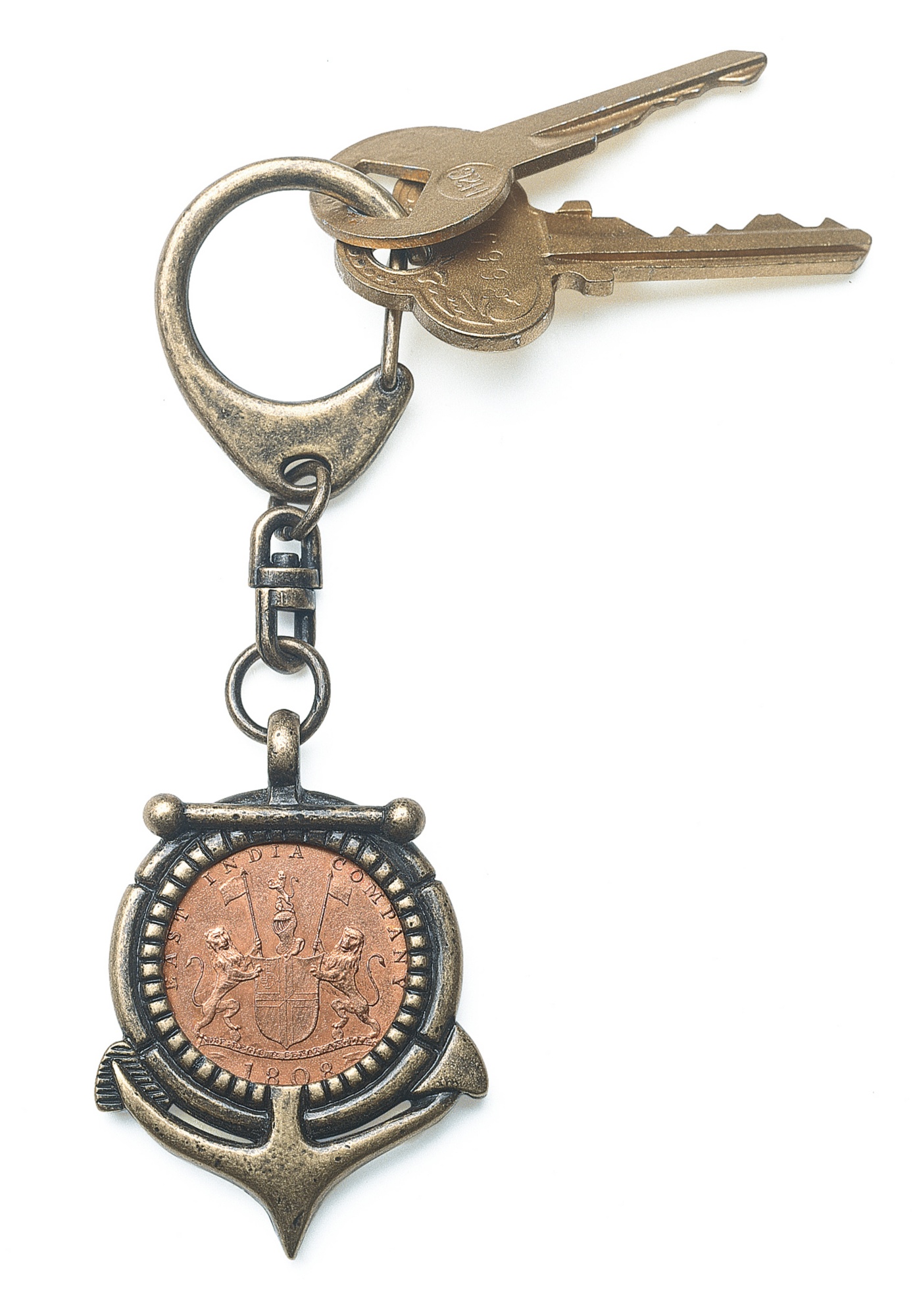 Shipwreck Coin Key Chain