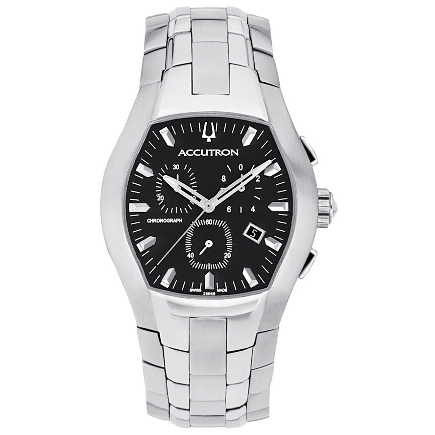 Accutron-Men's Chronograph Stainless Steel